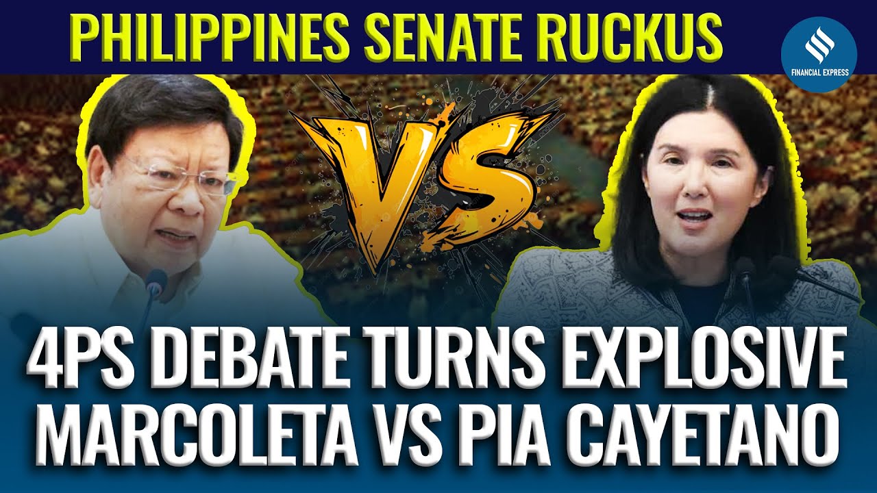 Marcoleta, Pia Cayetano Clash in Heated Senate Debate Over 4Ps Program Funding