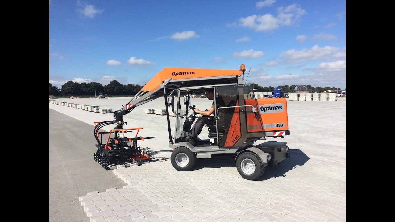 MÁQUINA DE COLOCACIÓN DE ADOQUINES S19