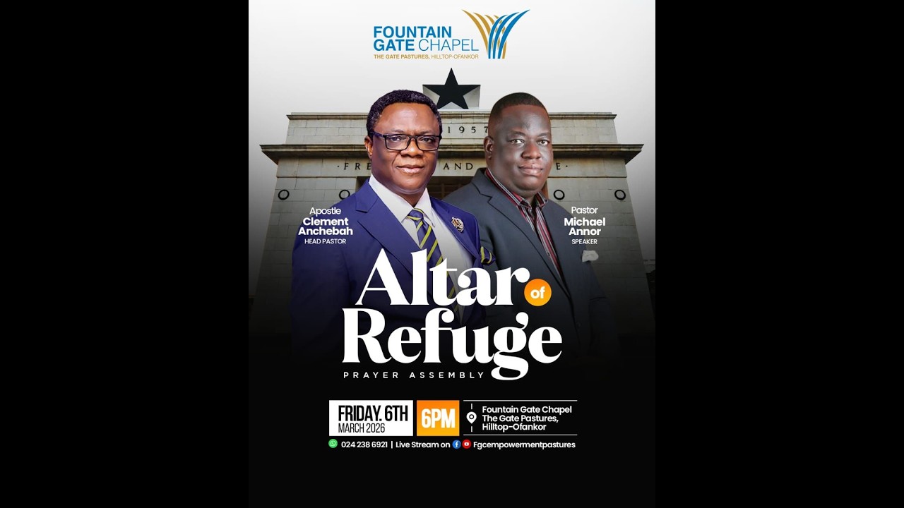 Altar of Refuge | Apostle Clement Anchebah | Prayer Assembly | 06-03-2026