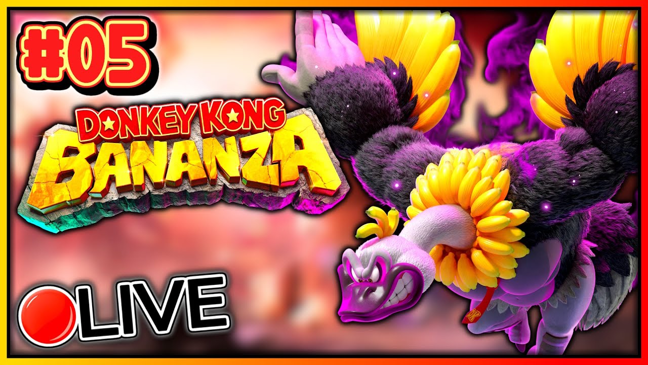 🔴 LIVE: Strauß-Bananza in der Waldschicht! 🍌 DONKEY KONG BANANZA [#05]