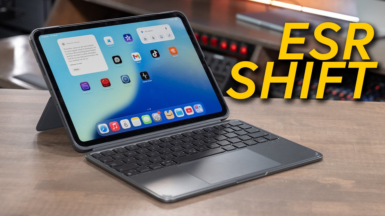 Самый универсальный чехол-клавиатура для iPad? Обзор ESR Shift.