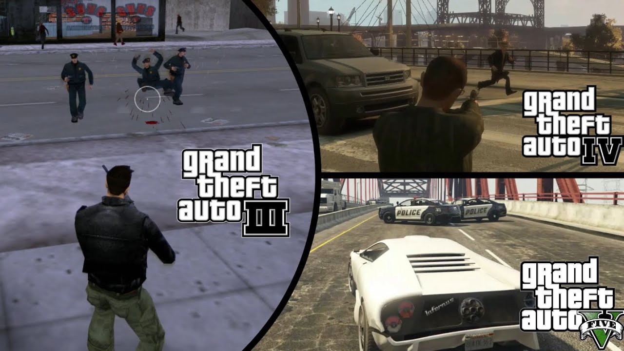 Evolution of Police Scanners in GTA Games