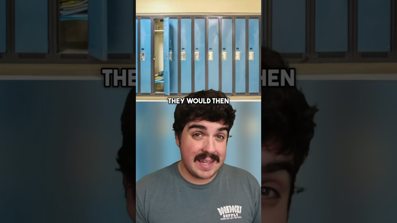 Kid Gets Busted For What Was In His Locker! 😱 #shorts