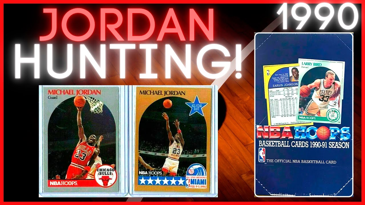 1990-91 NBA HOOPS Basketball Box Break! *Series 1* All Star ⭐️ Michael Jordan Hunting!
