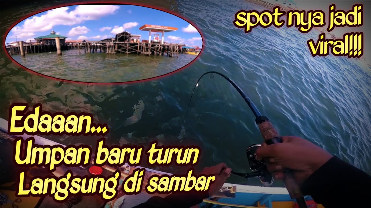 mancing di pinggiran Balikpapan spot nya terjamin bikin ketagihan