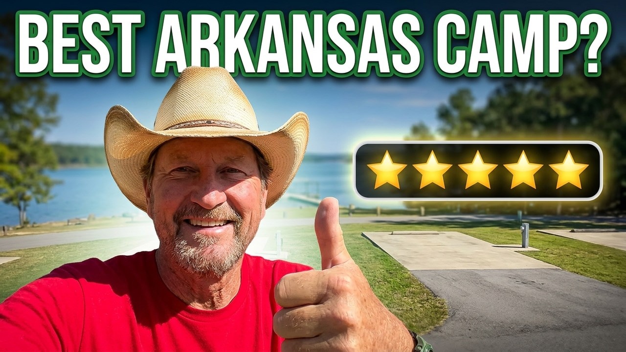 Lake Fort Smith State Park Arkansas - BEST state Park campground