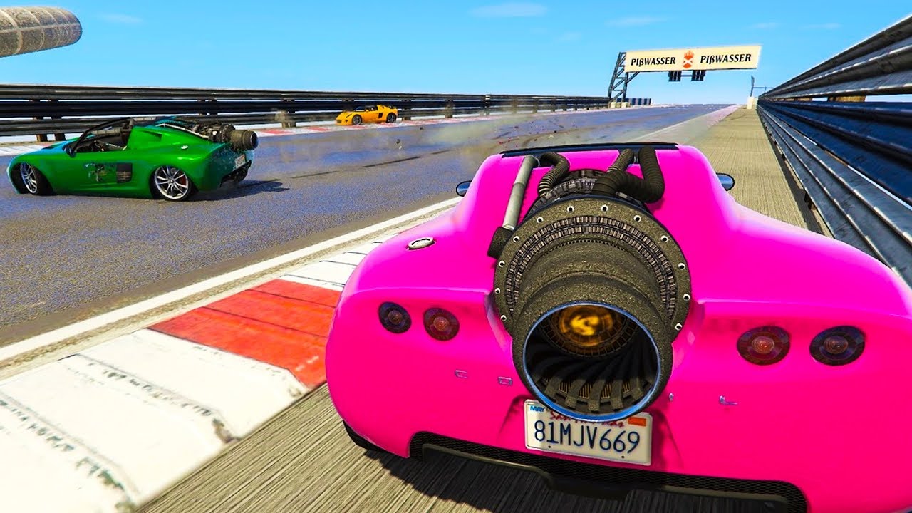This Car Has ROCKETS! - GTA V Online Funny Moments | JeromeACE