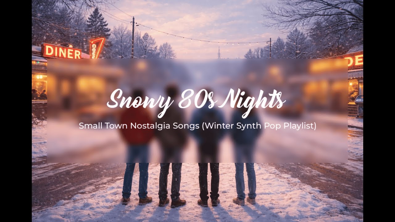 Snowy 80s Nights — Small Town Nostalgia Songs Winter Synth Pop Playlist