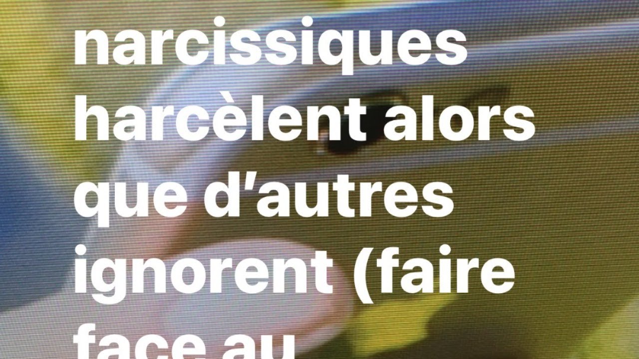 Pourquoi certains pervers narcissiques harcèlent alors que d'autres ignorent leurs proies (Stalking)