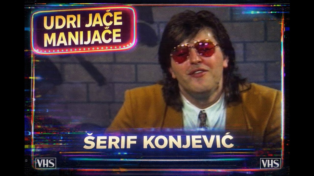 [EX-YU VHS] Šerif Konjević - Gostovanje u emisiji (1991) tvsa