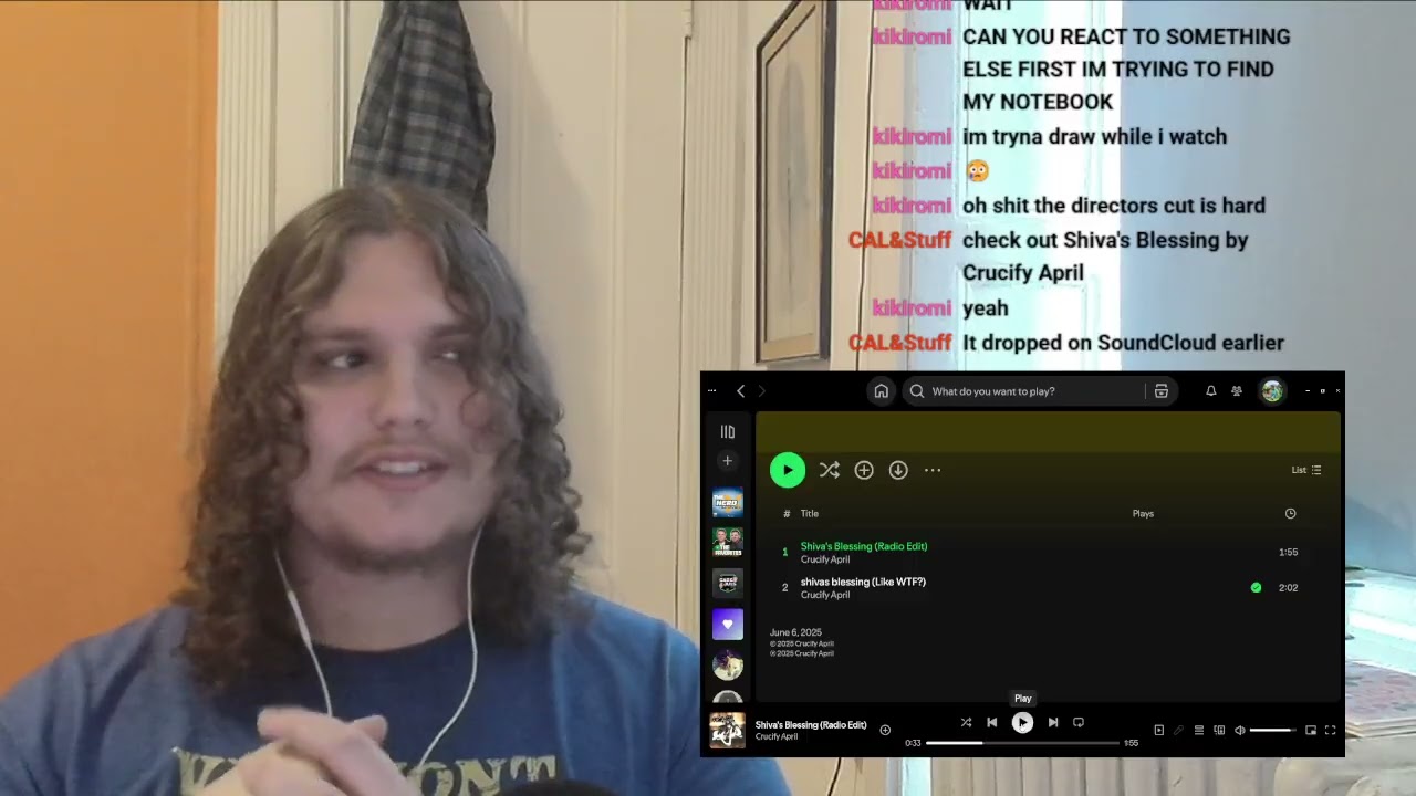 First Reaction to Crucify April - shivas blessing Reaction