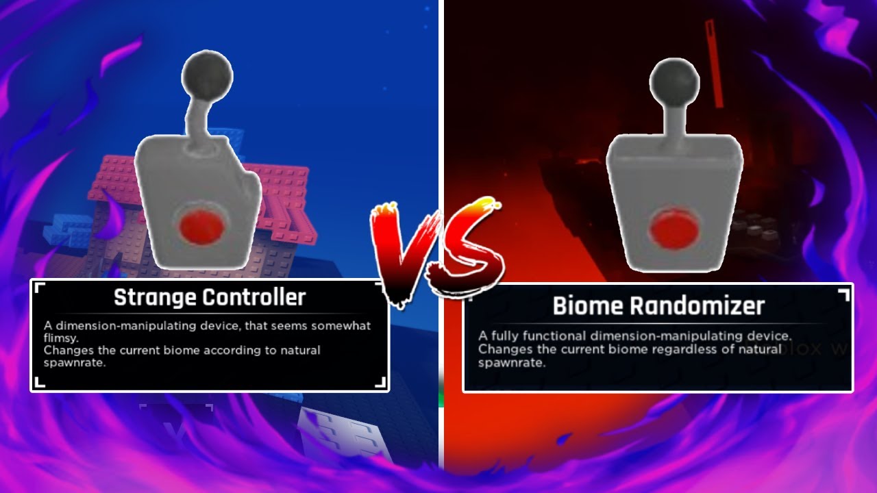 BIOME RANDOMIZER VS STRANGE CONTROLLER! WHATS THE DIFFERENCE? | Sol's RNG!