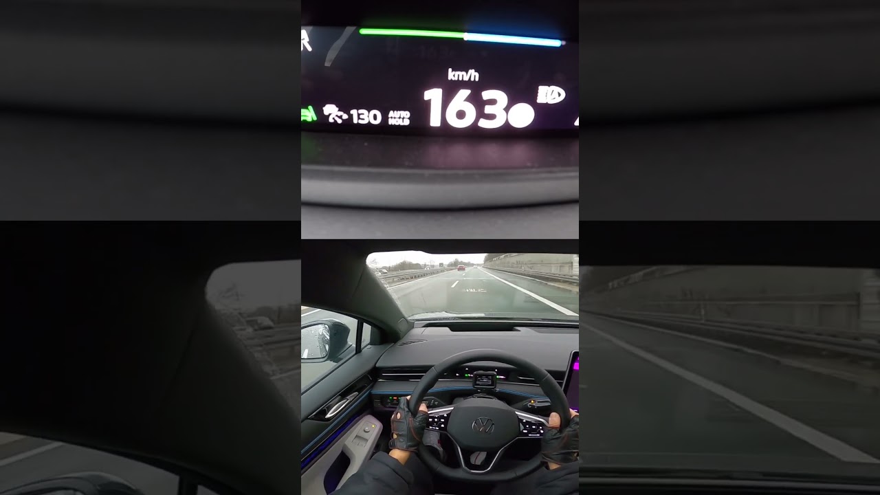 POV Autobahn RUN VW ID.7 Pro (286 PS) #vw #vwid7 #id7 #volkswagen