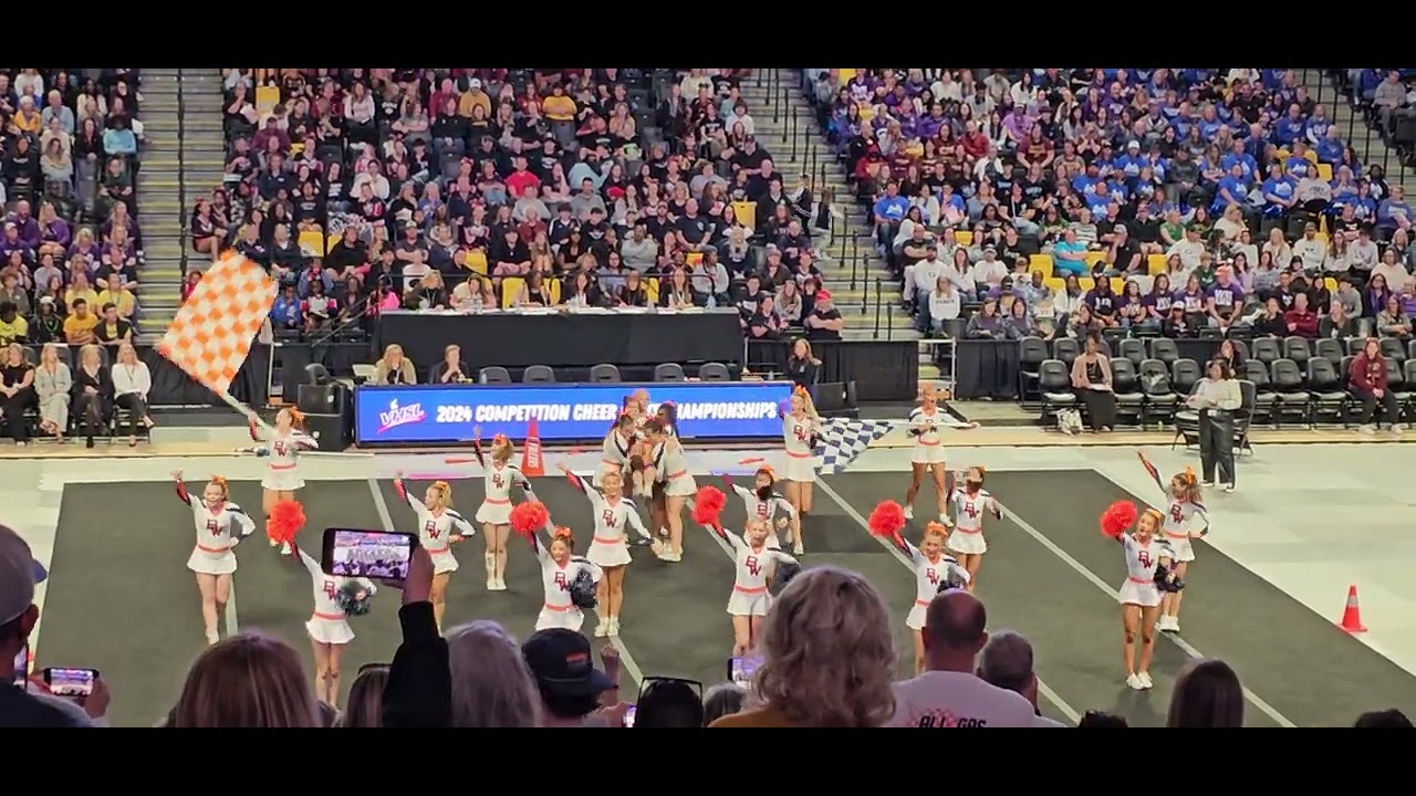 5a state champions  - briar woods hs cheer - prelims vhsl cheer state championship 2024