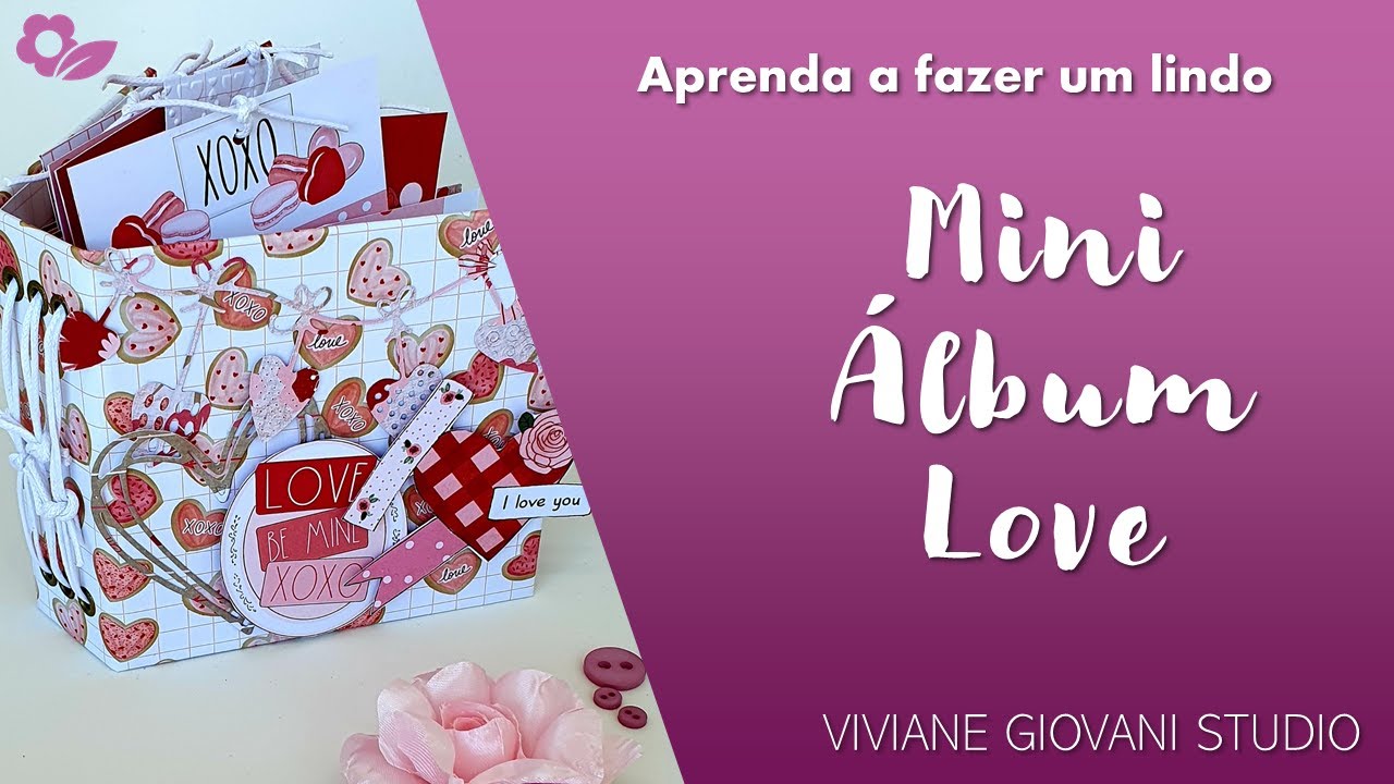 Mini Álbum Love Fácil de Fazer