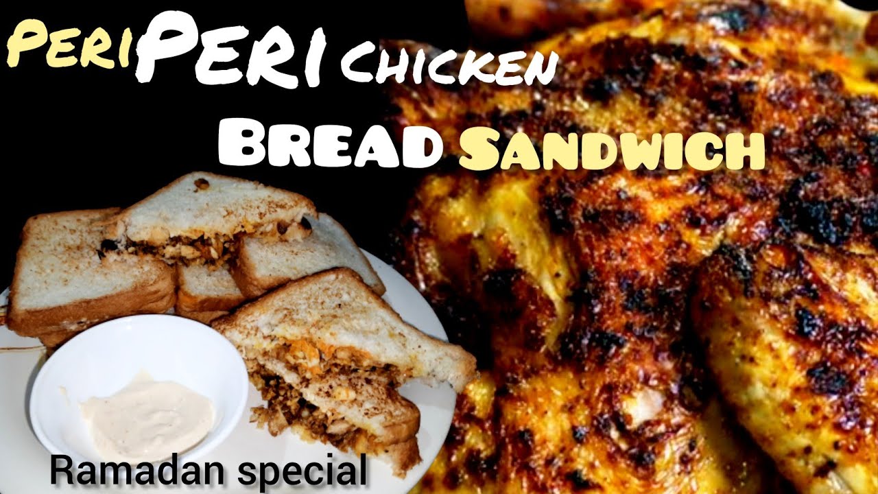 peri peri chicken bread sandwich /ഒന്ന് കഴിച്ചാൽ  വീണ്ടും കൊതി ആവും
