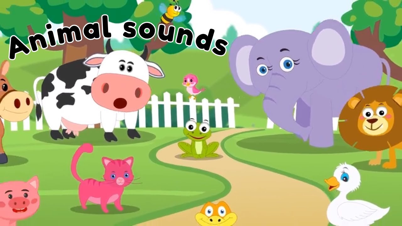 Animal Sounds for kids | farm animals song for Children and Kids | Busy Bees Nursery Rhymes 🙋