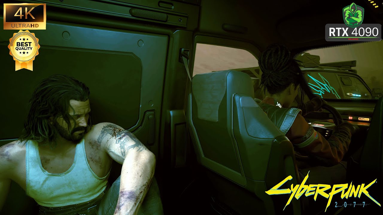 [4K] Riders on the Storm : Cyberpunk 2077 - Realistic Immersive Gameplay - Ray Tracing