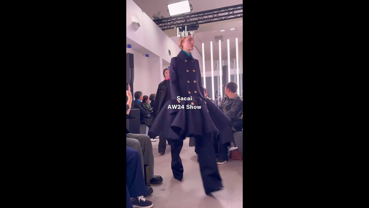 Sacai at AW24 Fashion Week Show