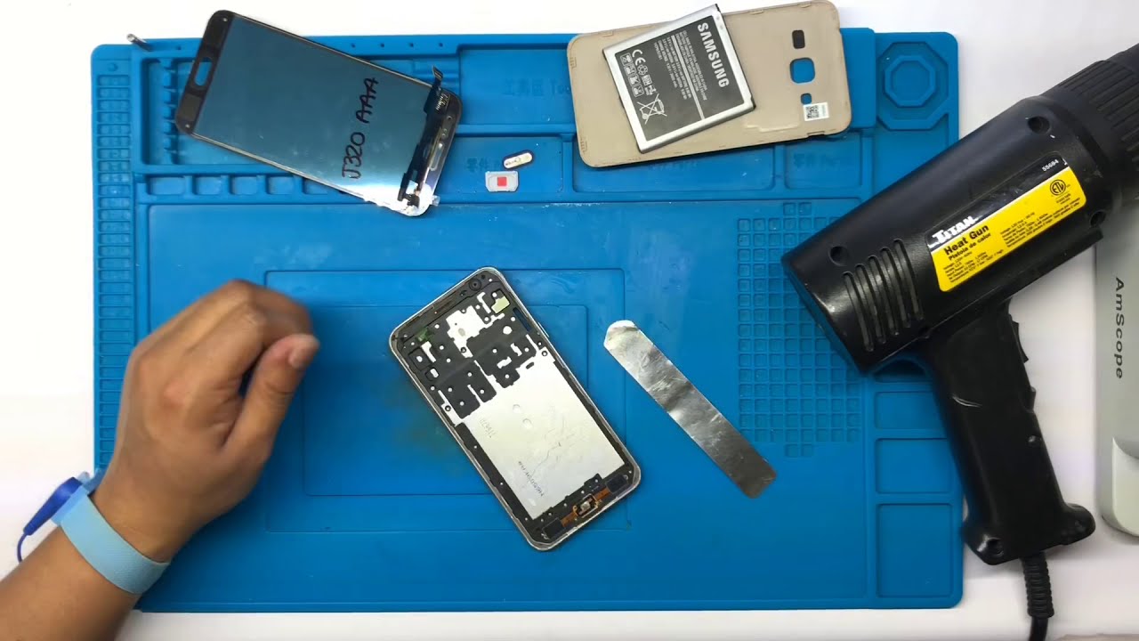 Cambio de pantalla j3 o j320 .