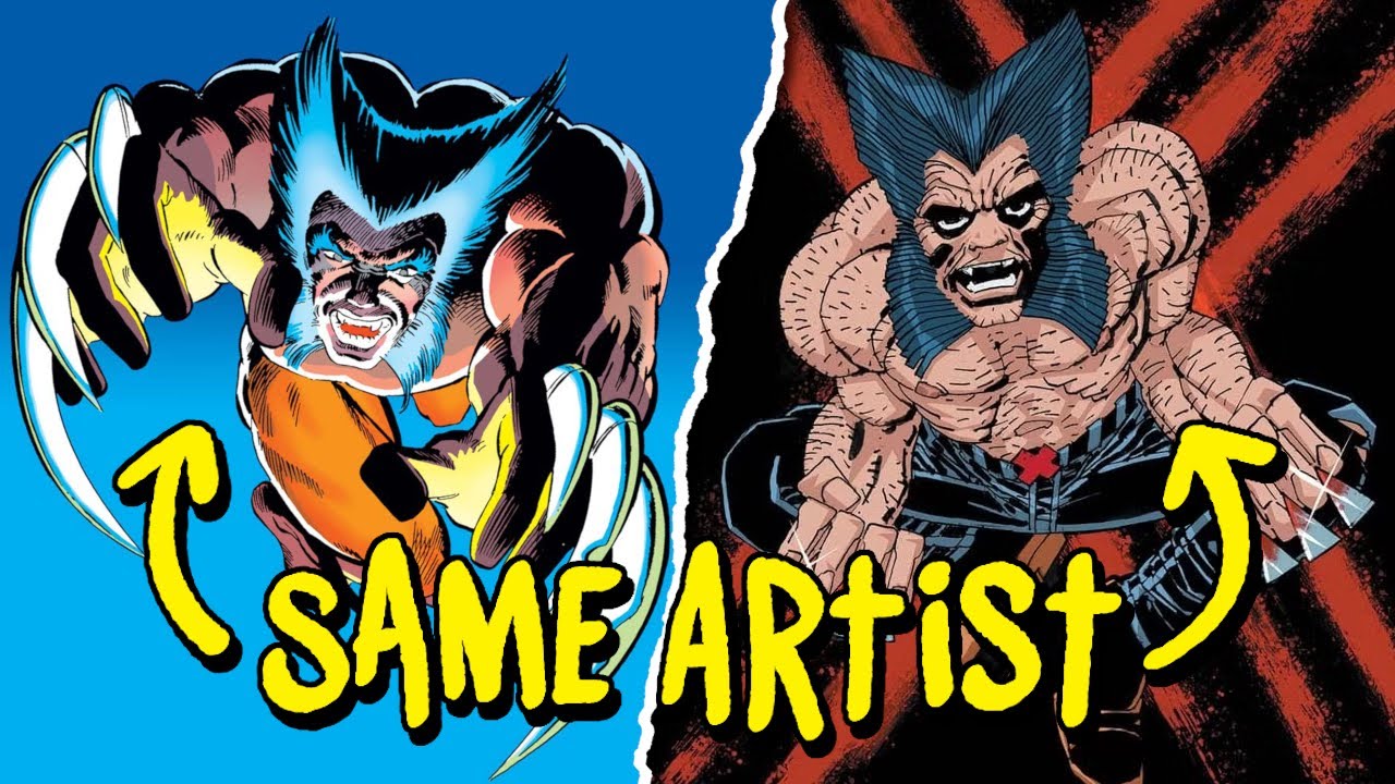 When Comic Book Artists Change Styles (ft. @StokedMatty)