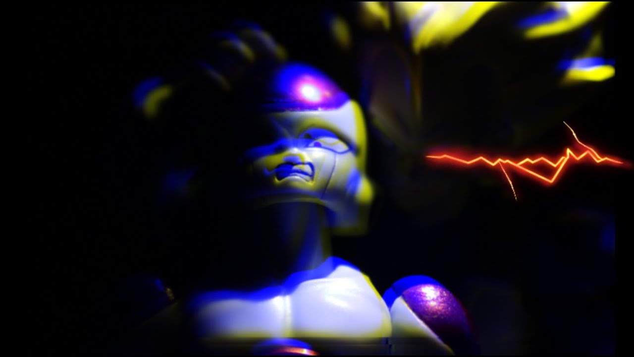Vegeta turns into a Super Saiyan on Namek FULL SERIES (Stop motion)