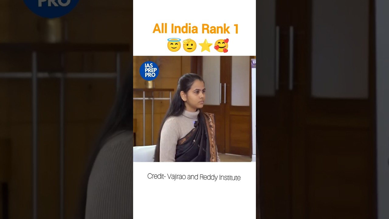 Ishita Kishore on reservation of EWS 🤔 l AIR 1 l upsc mock interview