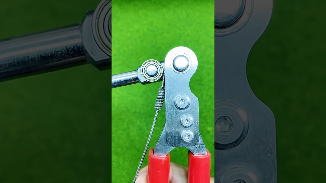 Multifunctional Creative Wire Wrap Homemade Keychain Tool Video Instruction 