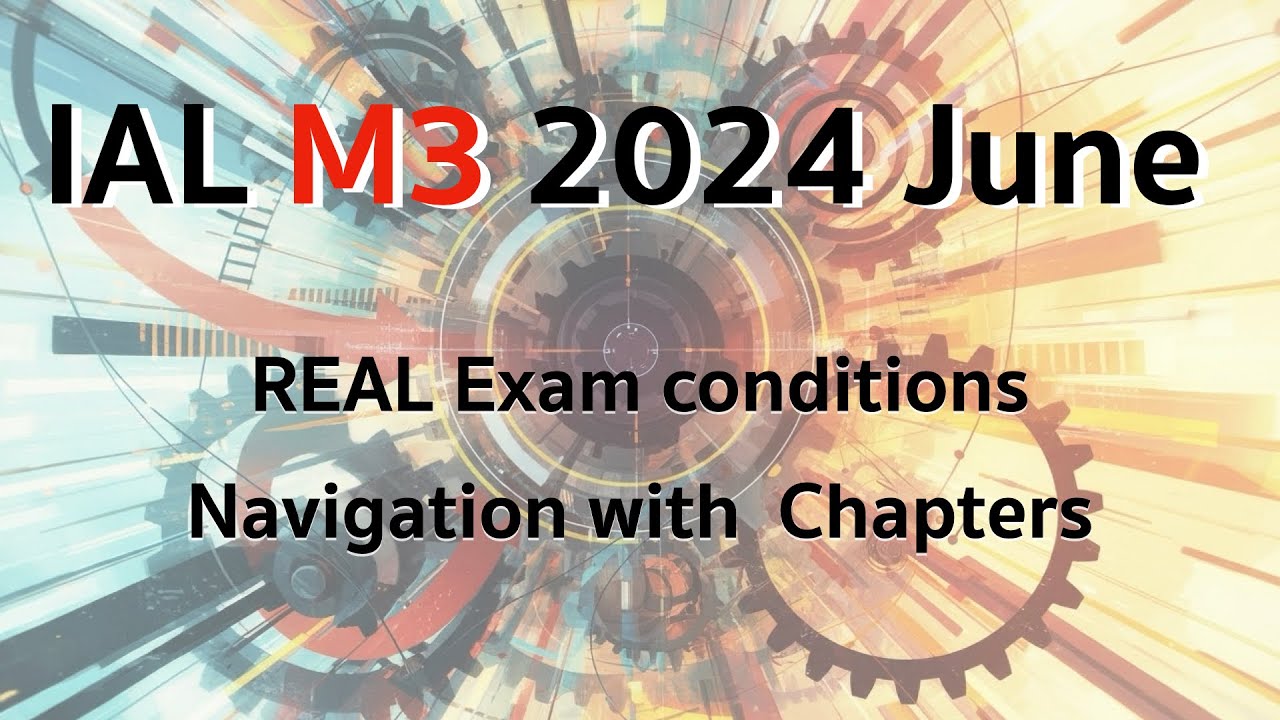 Edexcel IAL M3 2024 June |  Blind-Solved