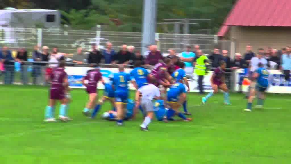 rugby rcav . csbj a aubenas