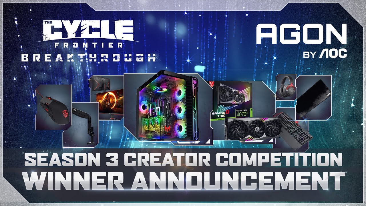 Season 3 &ndash; Creator Competition Winners Announcement