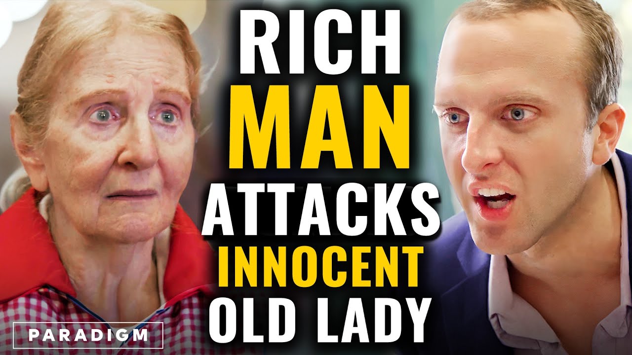 Rich Man Bullies The Wrong Old Lady