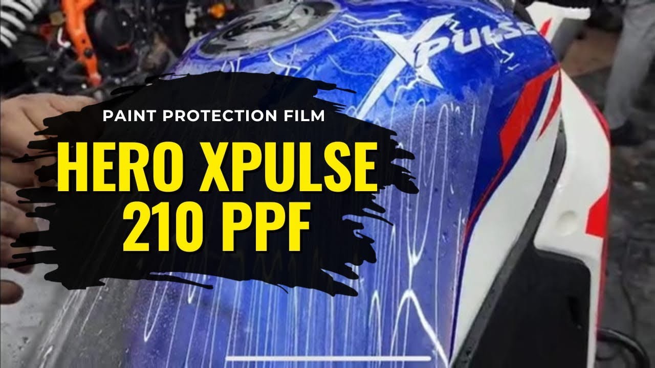 Protecting My Hero Xpulse 210 with PPF | Must Have Upgrade! 