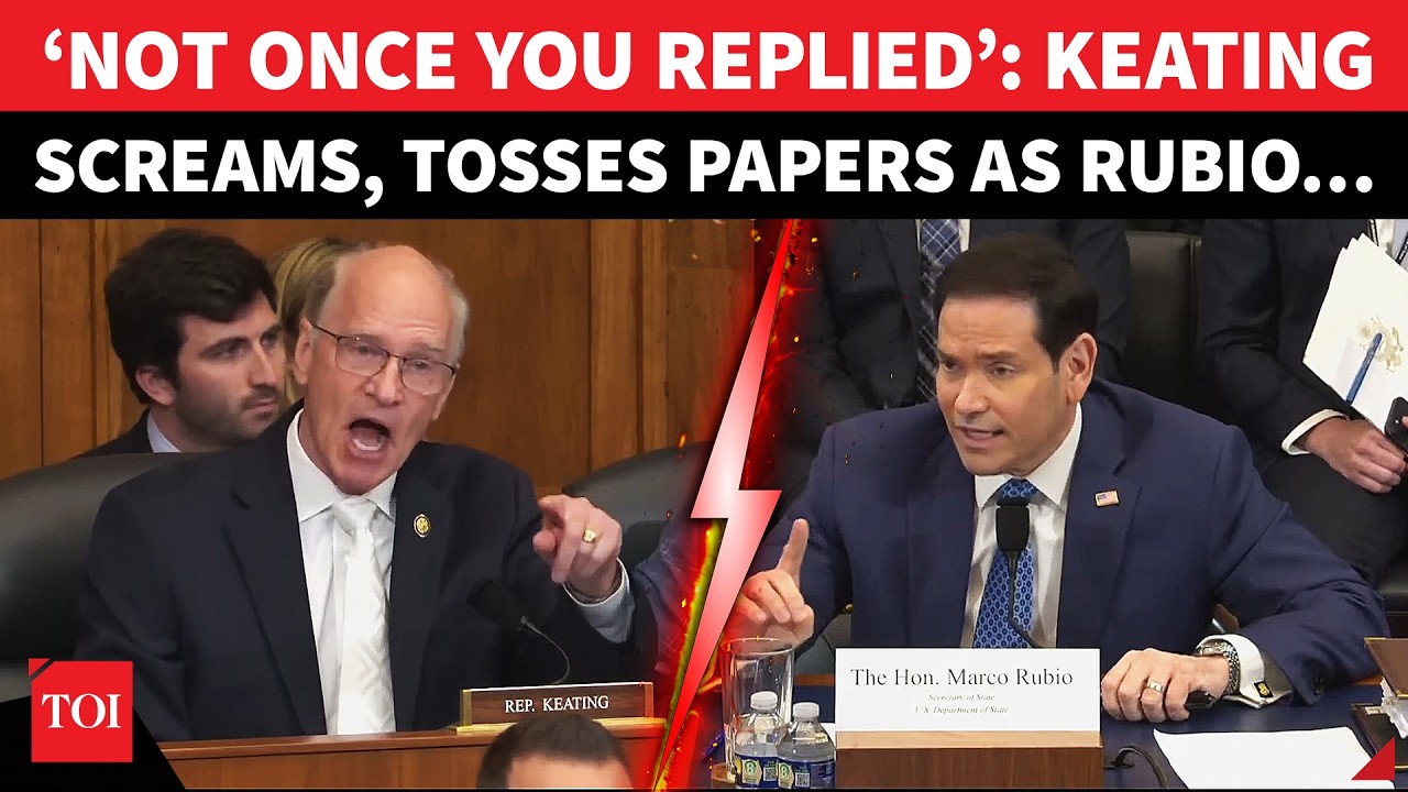 Keating Throws Papers, Raises Voice As Rubio Defends Trump&rsquo;s Russia Policy; &lsquo;Either Reply Or&hellip;&rsquo;