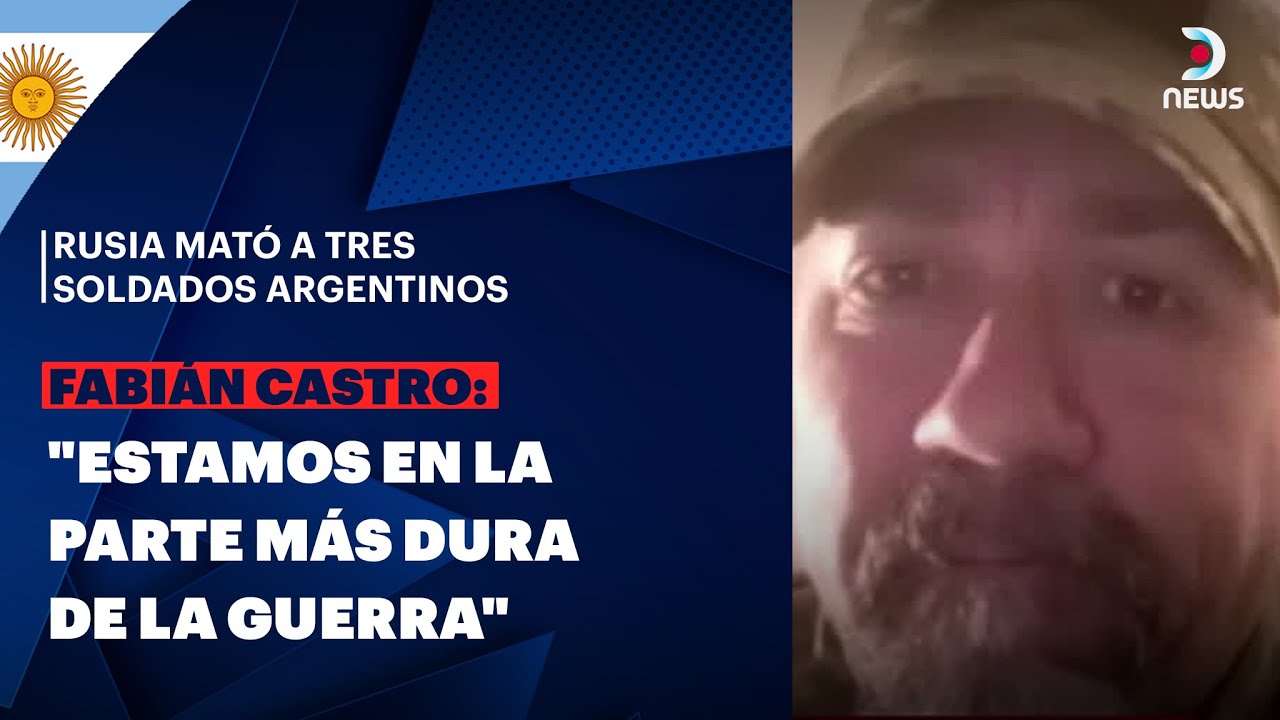 🔴 El testimonio de un combatiente argentino en el frente de la guerra entre Rusia y Ucrania | DNews