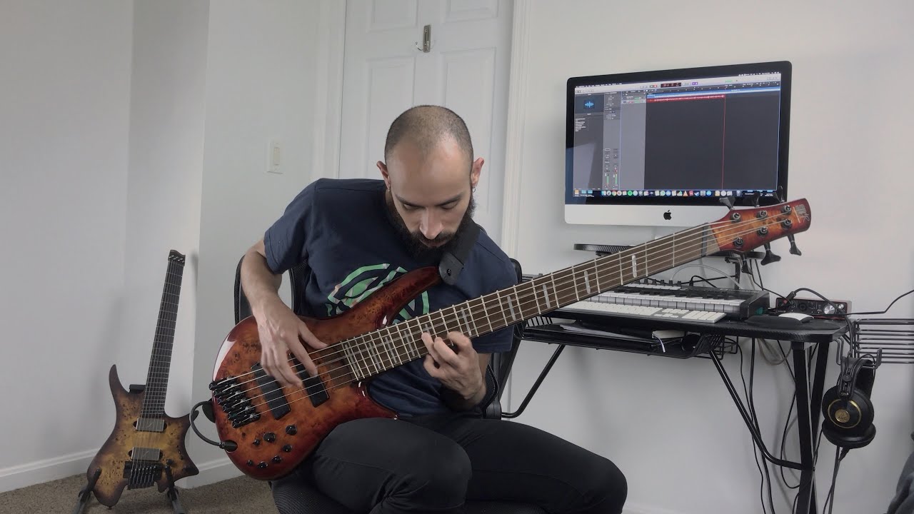 Ibanez SRMS806 Bass [DEMO] | Jed Cruzer