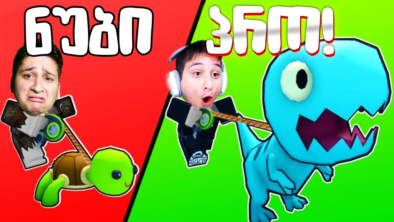 ყველაზე სწრაფი ცხოველი მყავს Roblox Pets League Race