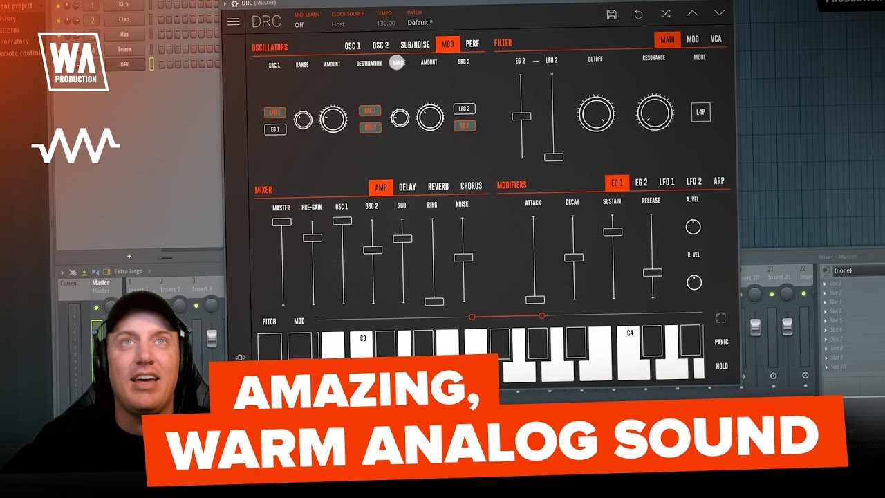 DRC - Polyphonic Synthesizer | Amazing, Warm Analog Sound