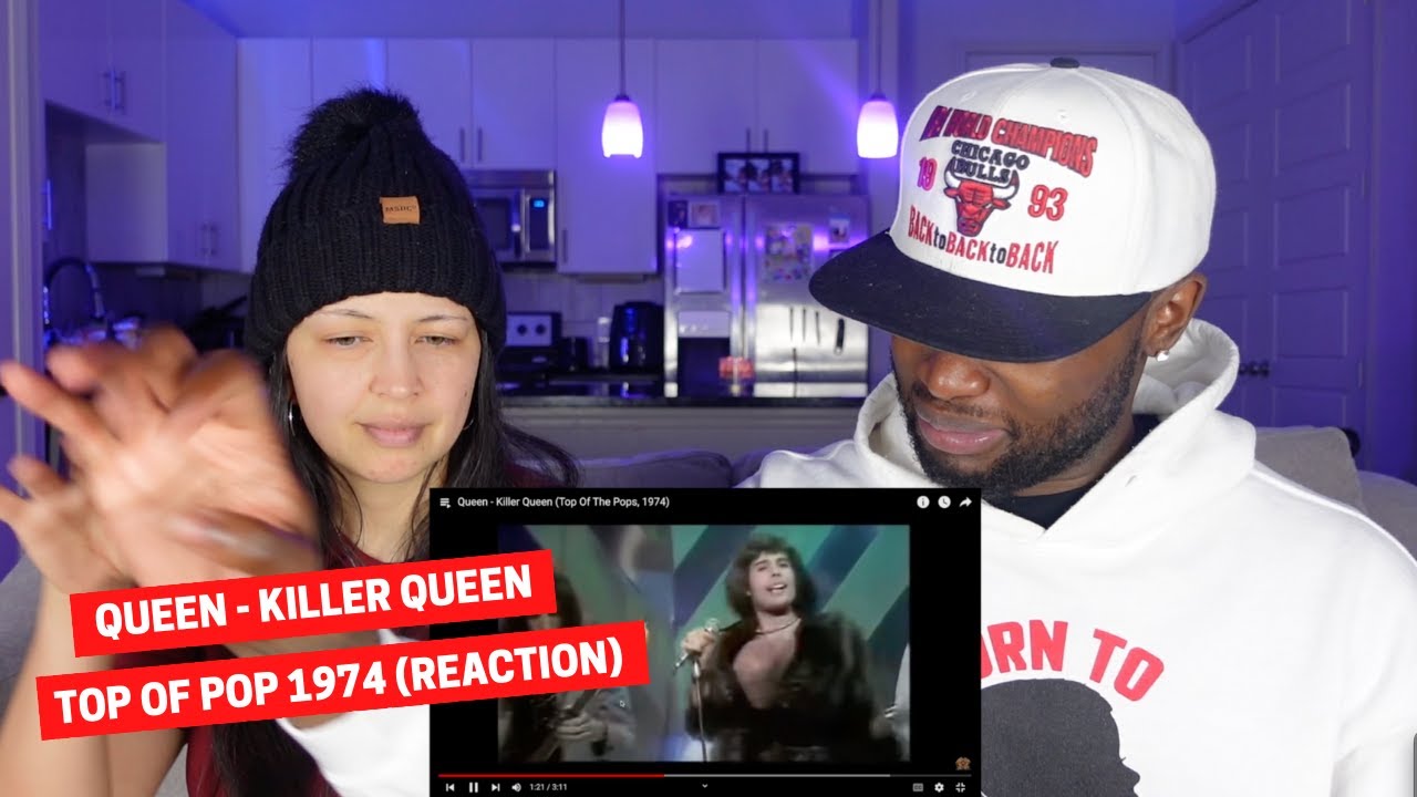Queen - Killer Queen Top Of The Pops 1974 (REACTION)