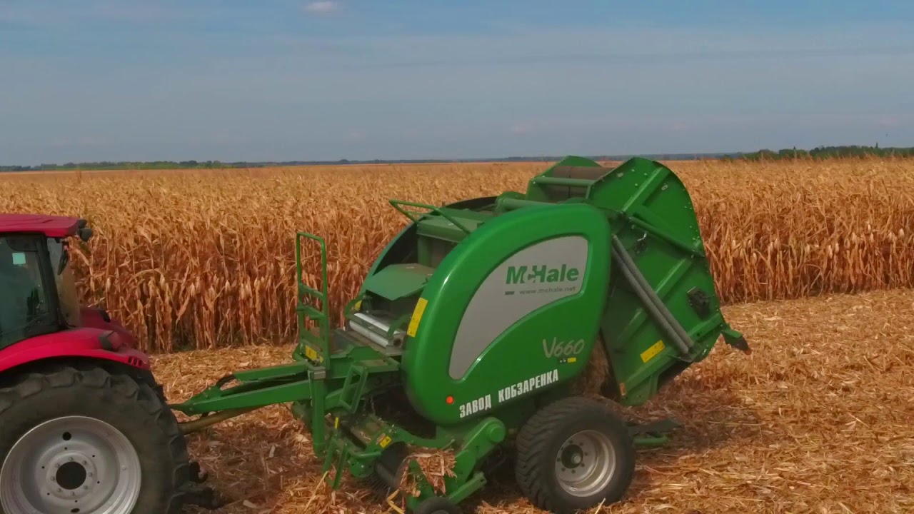 Пресс подборщик рулонный тюкопрес McHale V660