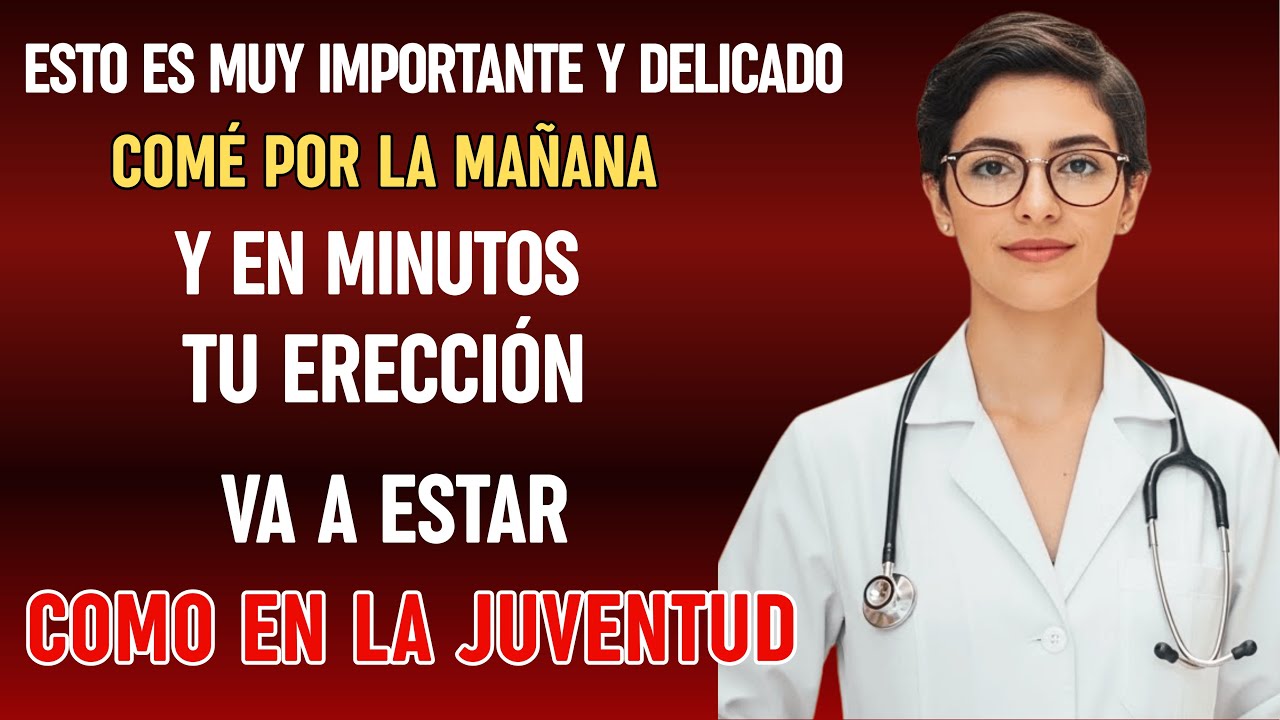 Uróloga revela el secreto: 1 producto que en minutos mejora el flujo sanguíneo y restaura la erec...