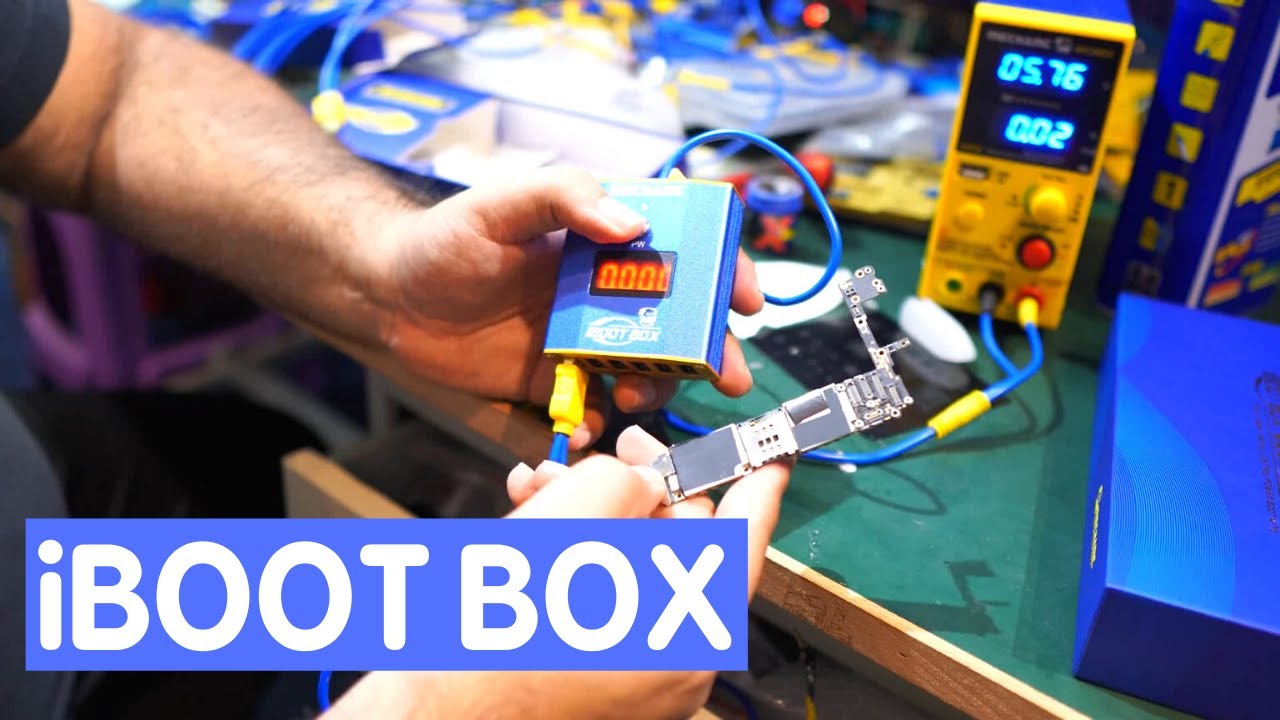 iBoot Box مراجعة ومعلومة عن طريقه قراءه سحبات الباور سبلاى