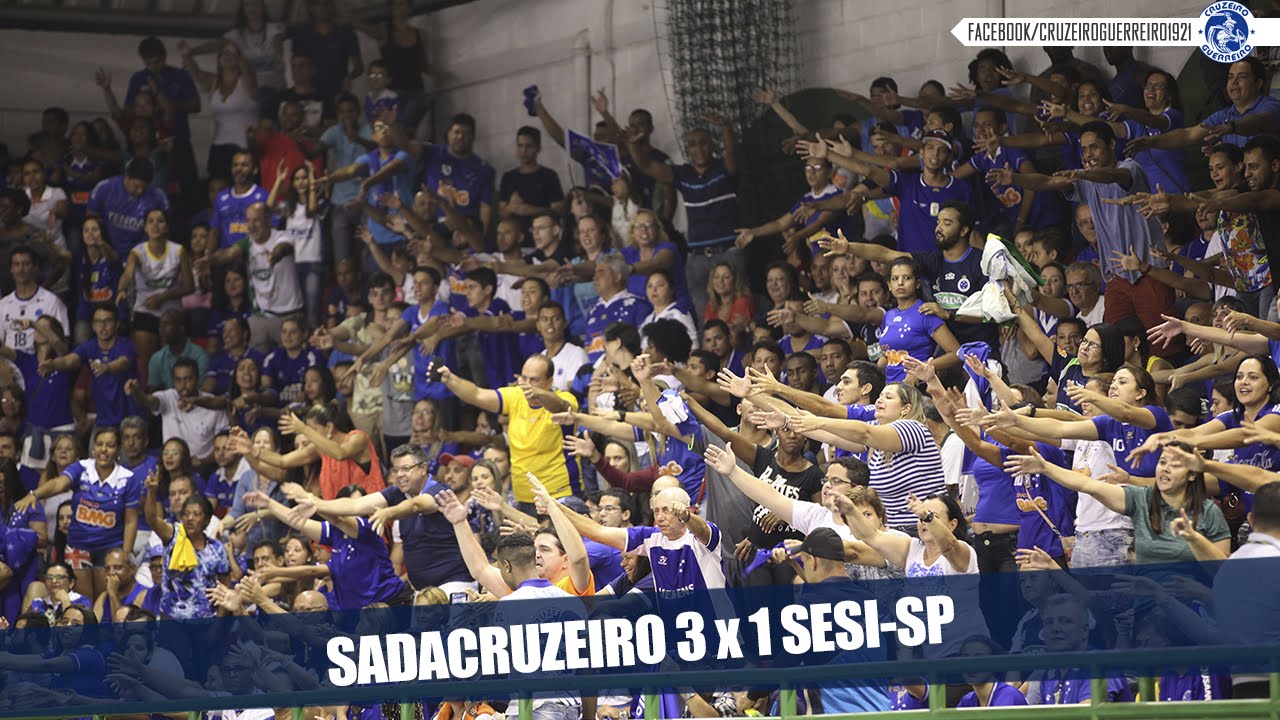 SHOW DA TORCIDA - SADA/CRUZEIRO 3 X 1 SESI