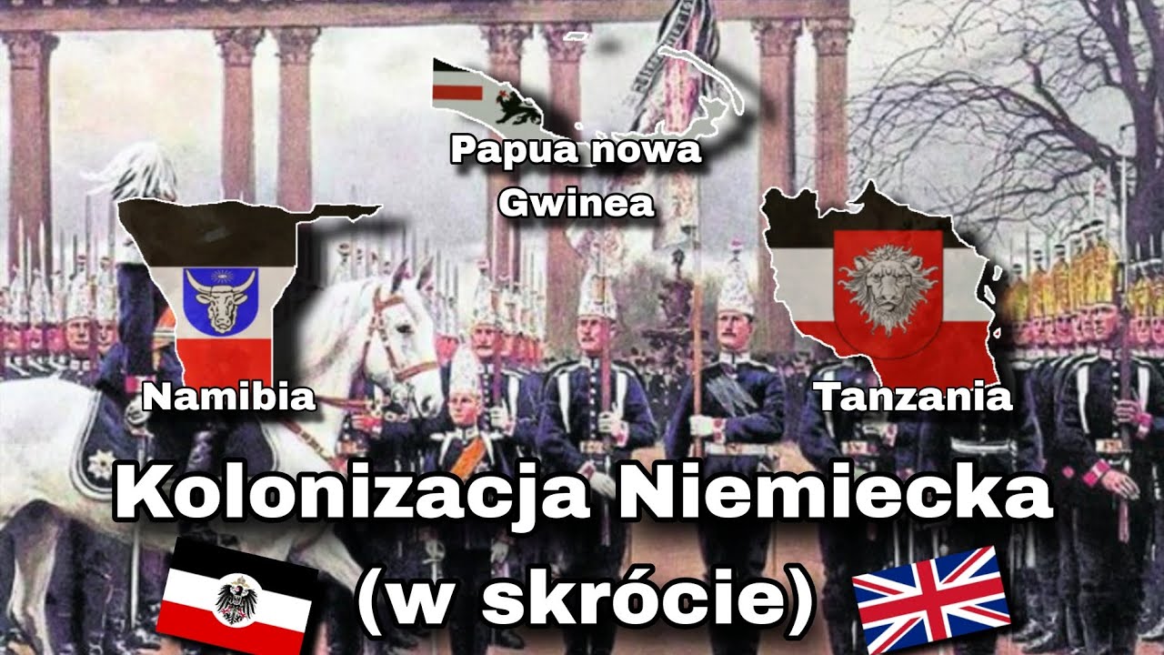 Kolonie niemieckie w skr&oacute;cie (kontynuacja zjednoczenia Niemiec)