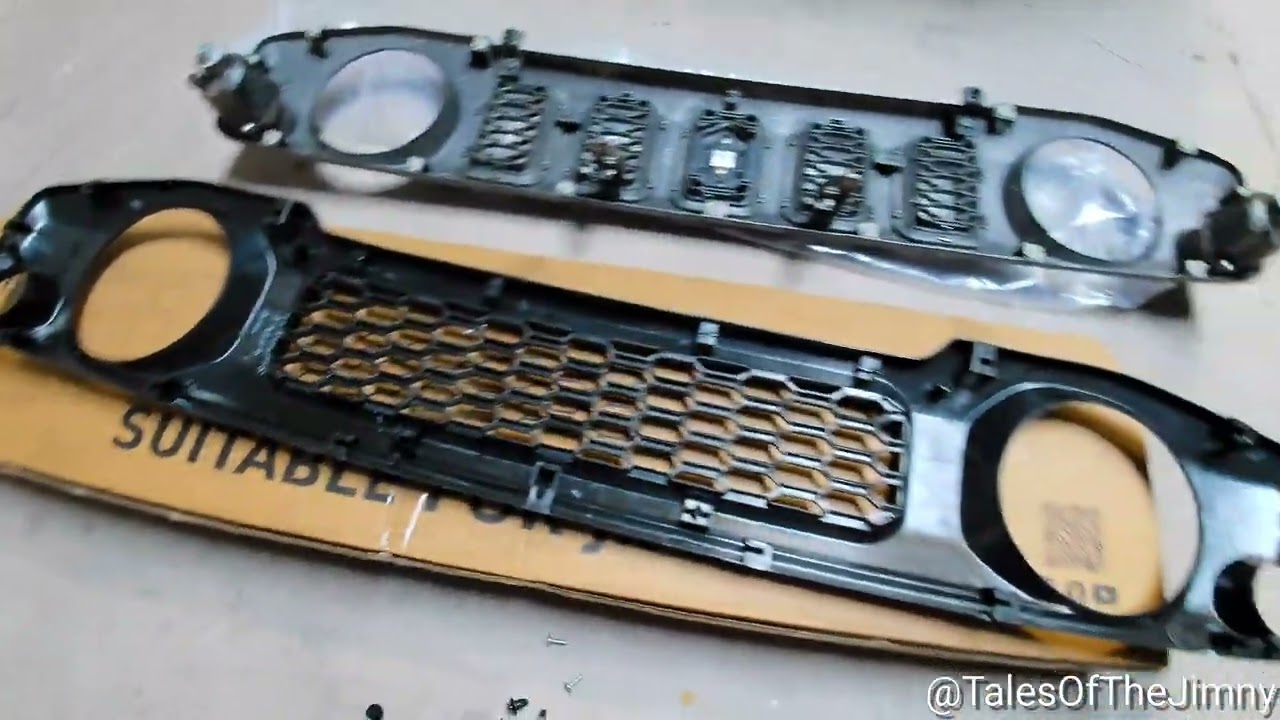Suzuki Jimny India Grill DIY Installation