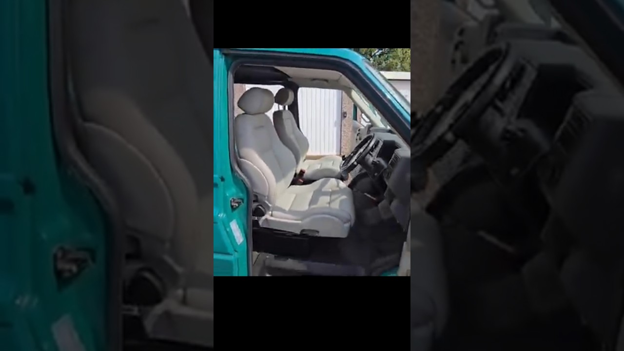 VW T4 CAB SEAT UPGRADE #vanlifeuk #VW #VWT4 #vwcampervan #vwcamper