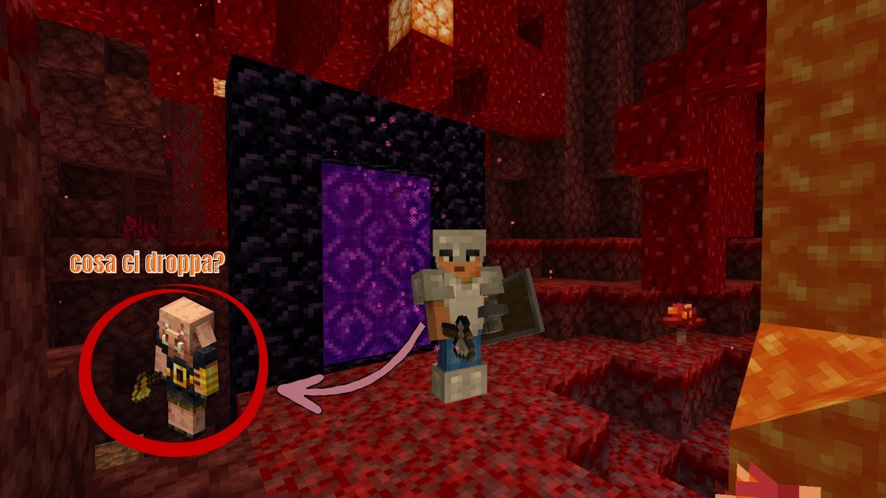 Nel Nether ho rischiato tutto un episodio difficile  Minecraft Survival ITA #10