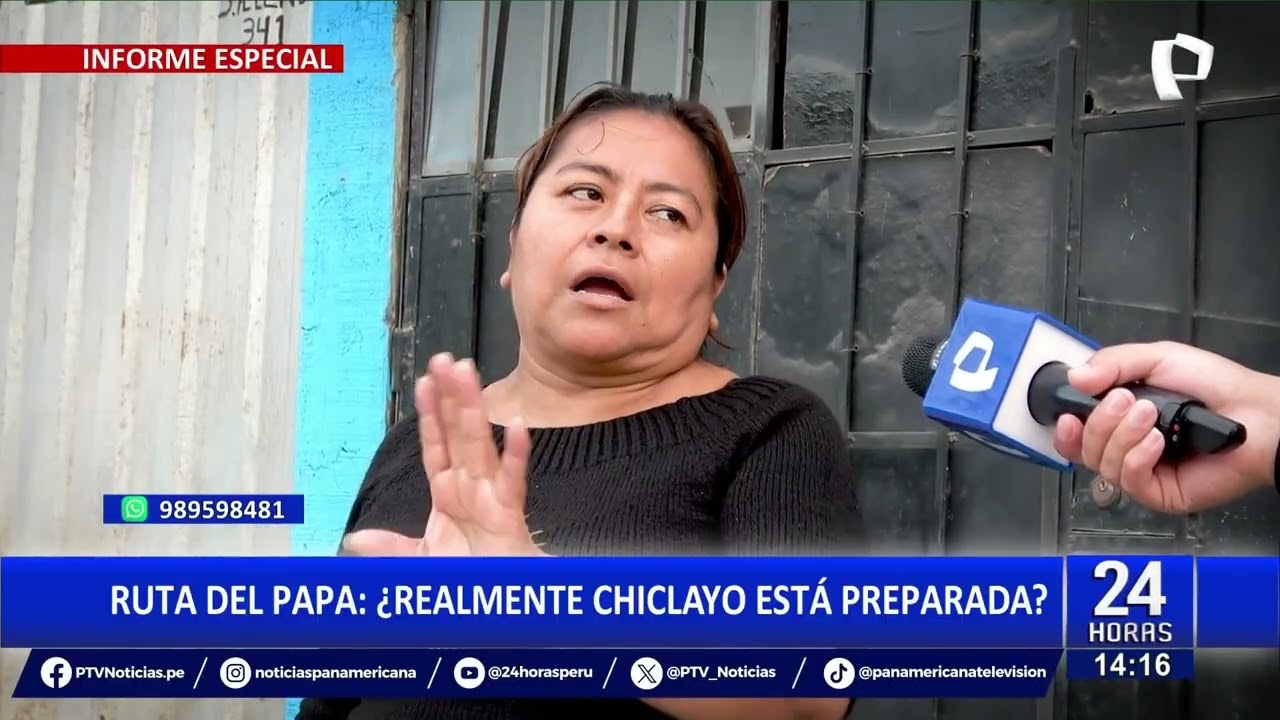 Basura, huecos y desorden: así recibirá Chiclayo a turistas en la ruta del Papa León XIV