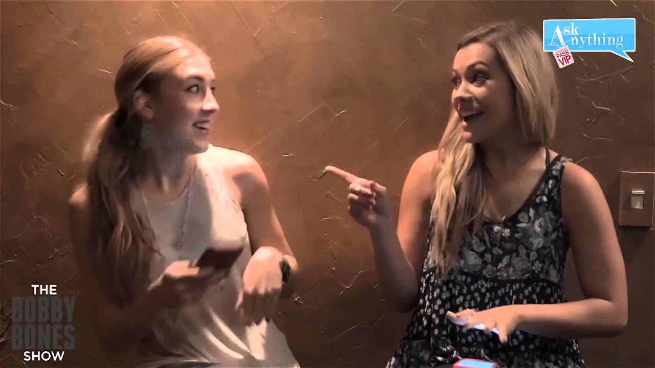 Maddie And Tae Interactive Chat w/ Bobby Bones  - AskAnythingChat