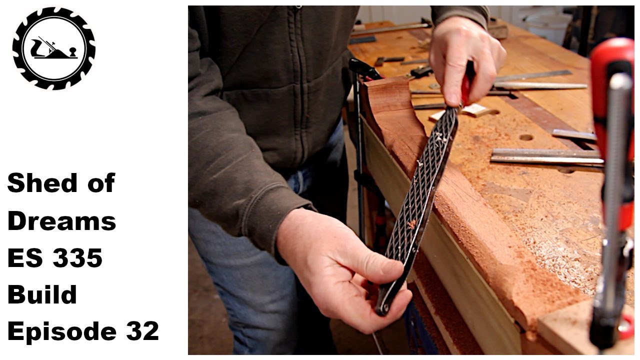 The Shed of Dreams ES 335 сборка Эпизод 32: Резьба по шее.